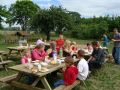 Piknik dla dzieci z Domu Dziecka Nr 2 w Stargardzie 09.06.2012 w Tychowie u Państwa Kosmal.